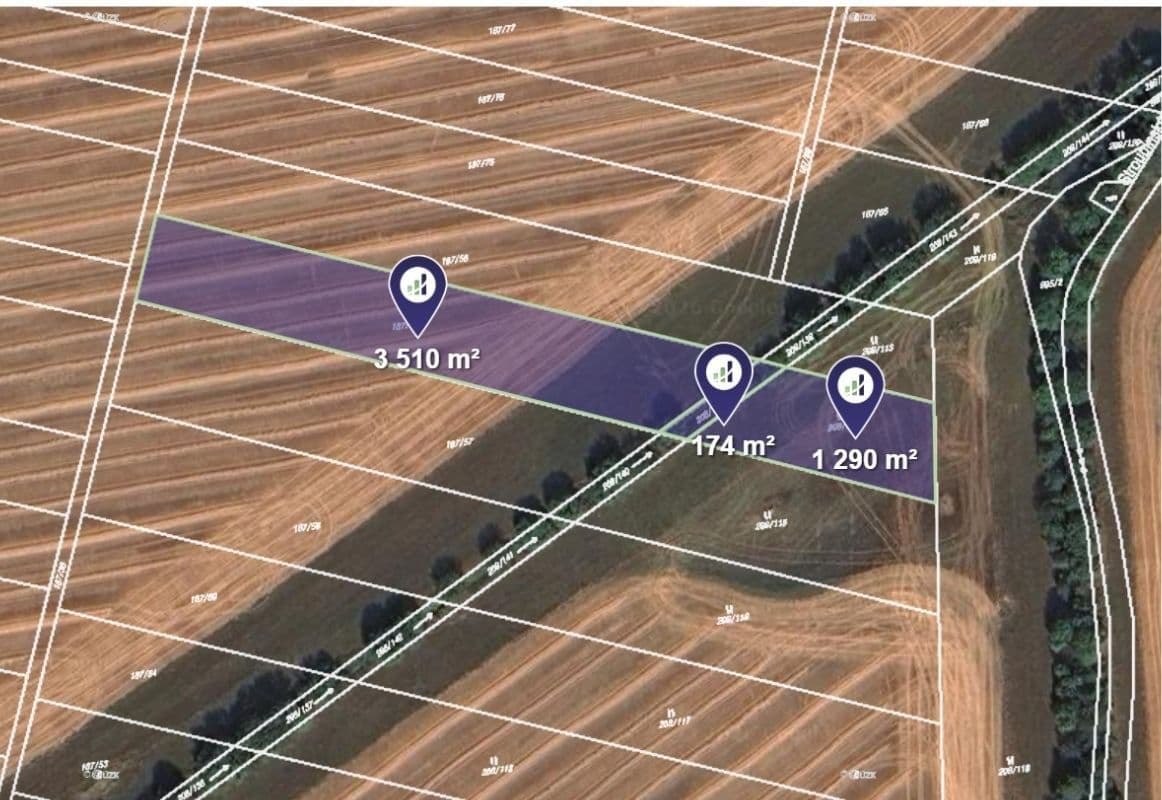 Predaj pozemku 7.052 m², Újezd, Středočeský kraj Predaj pozemku 7.052 m², Újezd, Středočeský kraj
