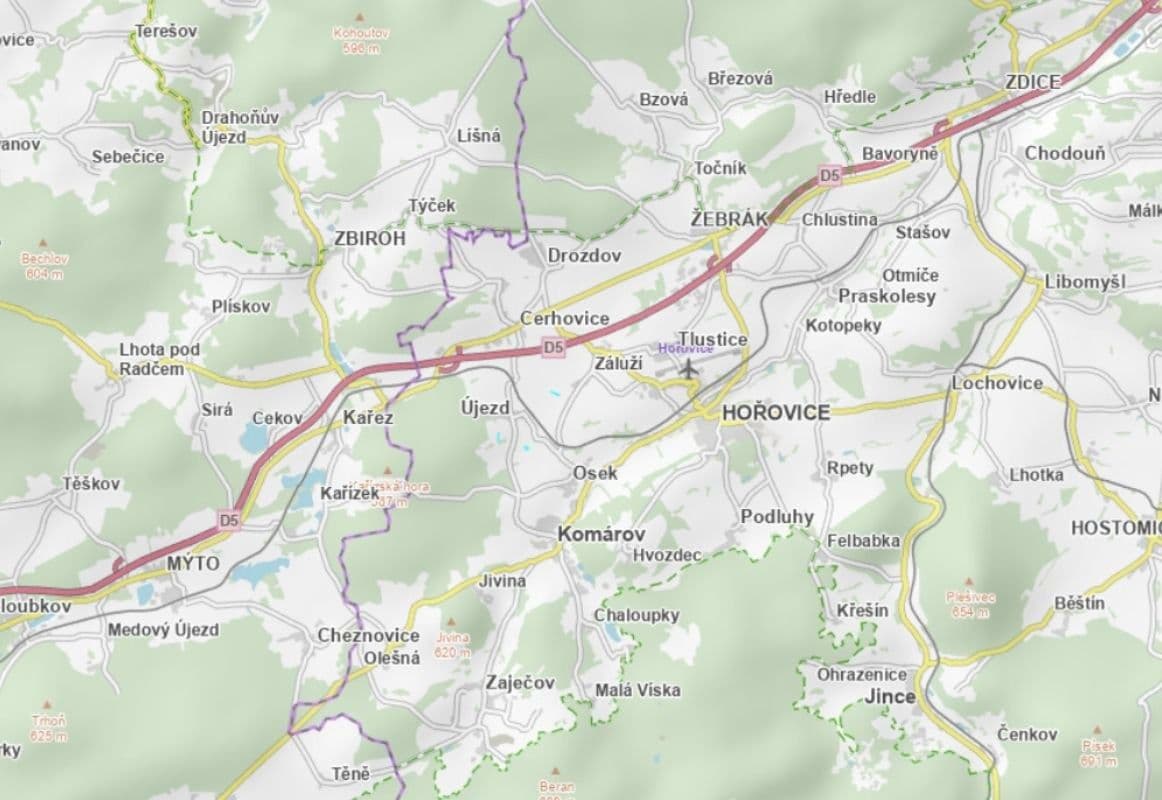 Predaj pozemku 7.052 m², Újezd, Středočeský kraj Predaj pozemku 7.052 m², Újezd, Středočeský kraj