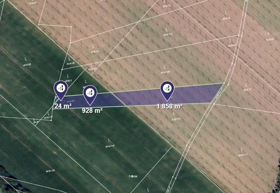 Predaj pozemku 18.952 m², Louny, Ústecký kraj Predaj pozemku 18.952 m², Louny, Ústecký kraj