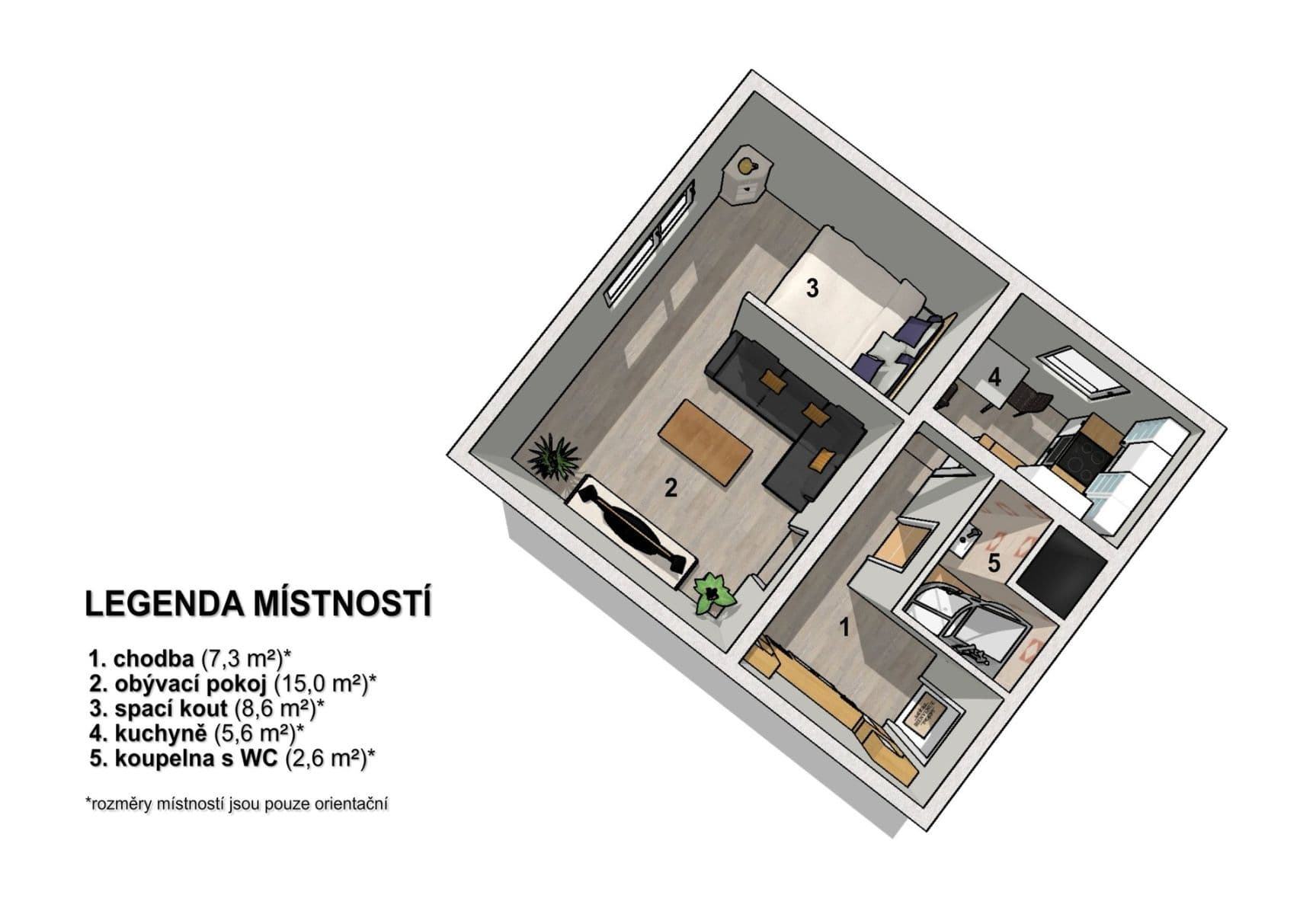Predaj bytu 2-izbový 41 m², Bezová, Liberec, Liberecký kraj Predaj bytu 2-izbový 41 m², Bezová, Liberec, Liberecký kraj