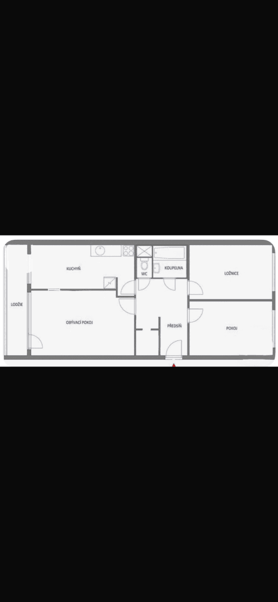 Predaj bytu 3-izbový 80 m², Ohradní, Praha, Praha Predaj bytu 3-izbový 80 m², Ohradní, Praha, Praha