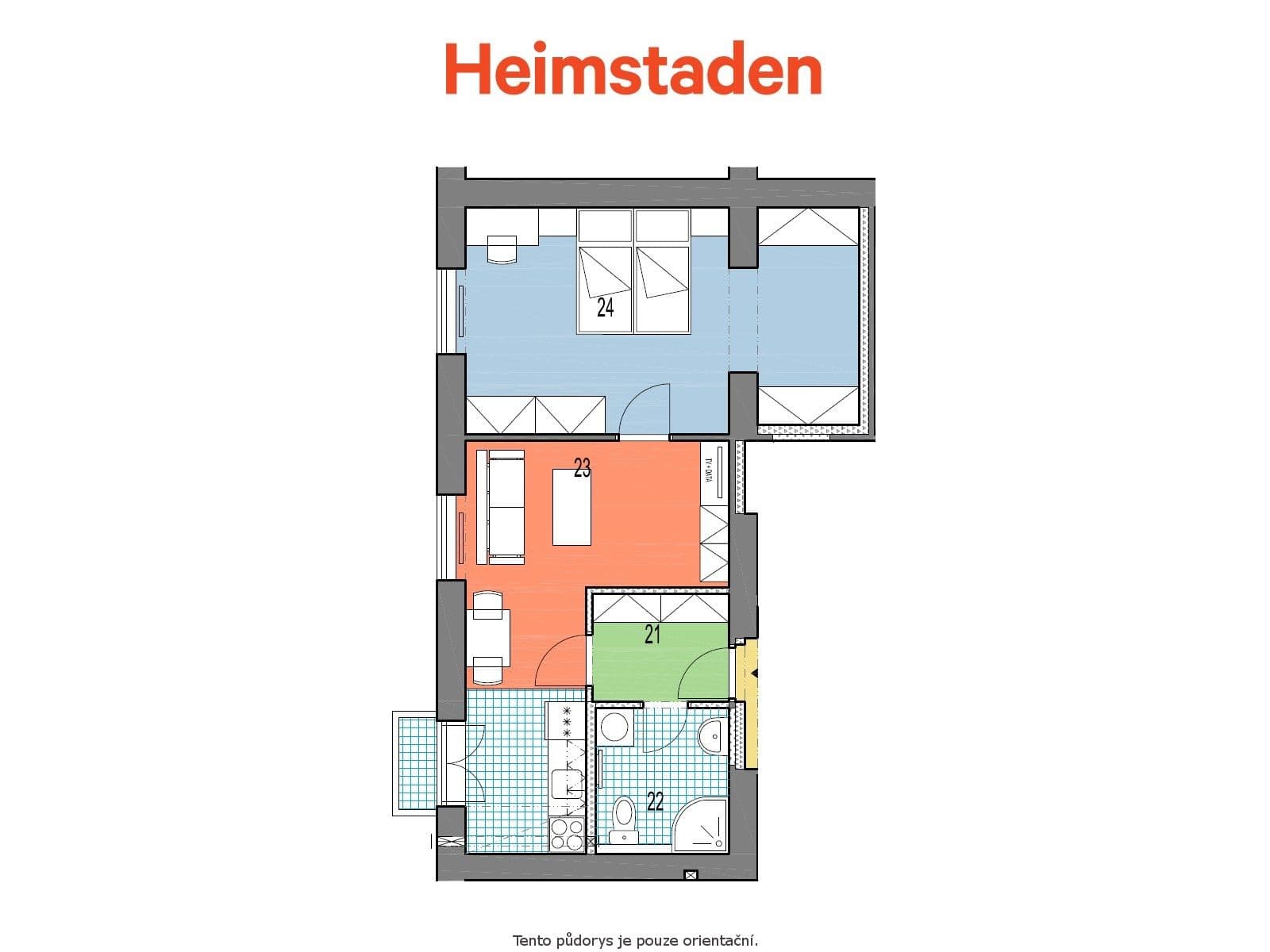 Prenájom bytu 2-izbový 47 m², Československé armády, Havířov, Moravskoslezský kraj Prenájom bytu 2-izbový 47 m², Československé armády, Havířov, Moravskoslezský kraj