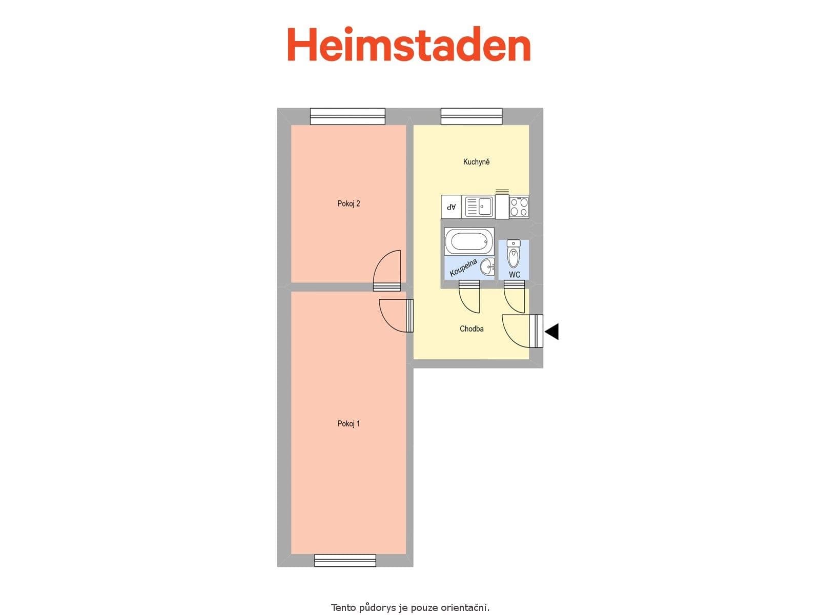 Prenájom bytu 2-izbový 52 m², Dlouhá třída, Havířov, Moravskoslezský kraj Prenájom bytu 2-izbový 52 m², Dlouhá třída, Havířov, Moravskoslezský kraj