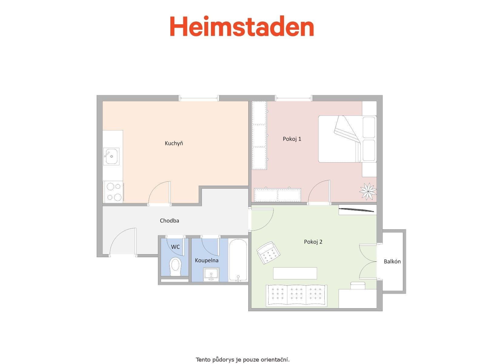 Prenájom bytu 2-izbový 56 m², Slovenského národního povstání, Havířov, Moravskoslezský kraj Prenájom bytu 2-izbový 56 m², Slovenského národního povstání, Havířov, Moravskoslezský kraj