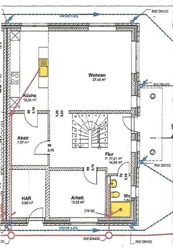 Prenájom domu 173 m², pozemek 480 m², Grünerweg 11, Asendorf, Dolné Sasko Prenájom domu 173 m², pozemek 480 m², Grünerweg 11, Asendorf, Dolné Sasko