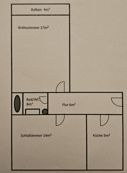 Prenájom bytu 2-izbový 54 m², zeppelinstr 50, Maintal, Hesensko Prenájom bytu 2-izbový 54 m², zeppelinstr 50, Maintal, Hesensko