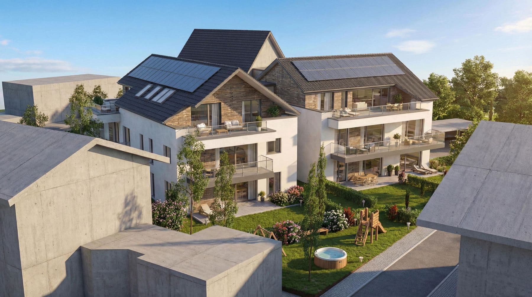 Predaj bytu 3-izbový 77 m², Seekirchnerstrasse, Obertrum, Salzbursko Predaj bytu 3-izbový 77 m², Seekirchnerstrasse, Obertrum, Salzbursko