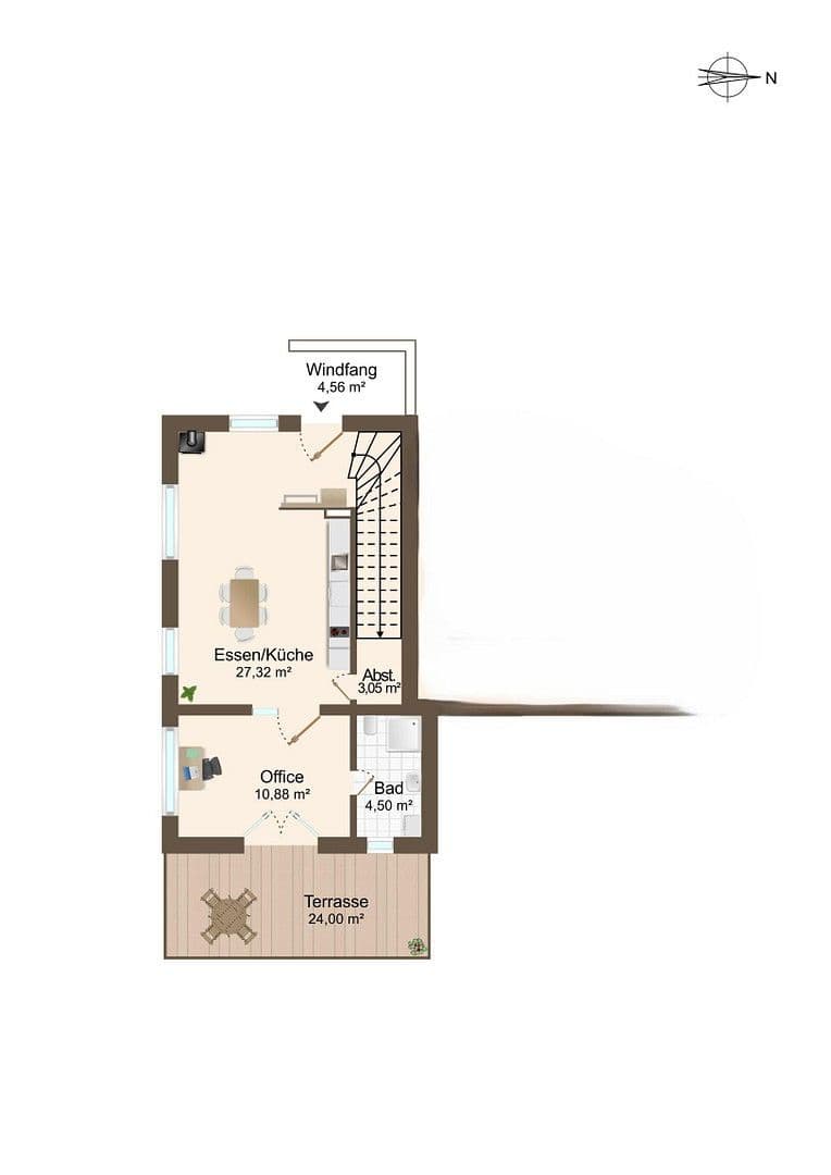 Prenájom domu 155 m², pozemek 250 m², Am Hang 33 B, Dorfhain, Sasko Prenájom domu 155 m², pozemek 250 m², Am Hang 33 B, Dorfhain, Sasko
