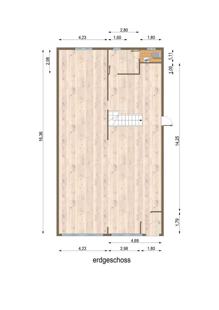 Prenájom nebytového priestoru 208 m², Krohnskamp 13, Hamburg, Hamburg Prenájom nebytového priestoru 208 m², Krohnskamp 13, Hamburg, Hamburg