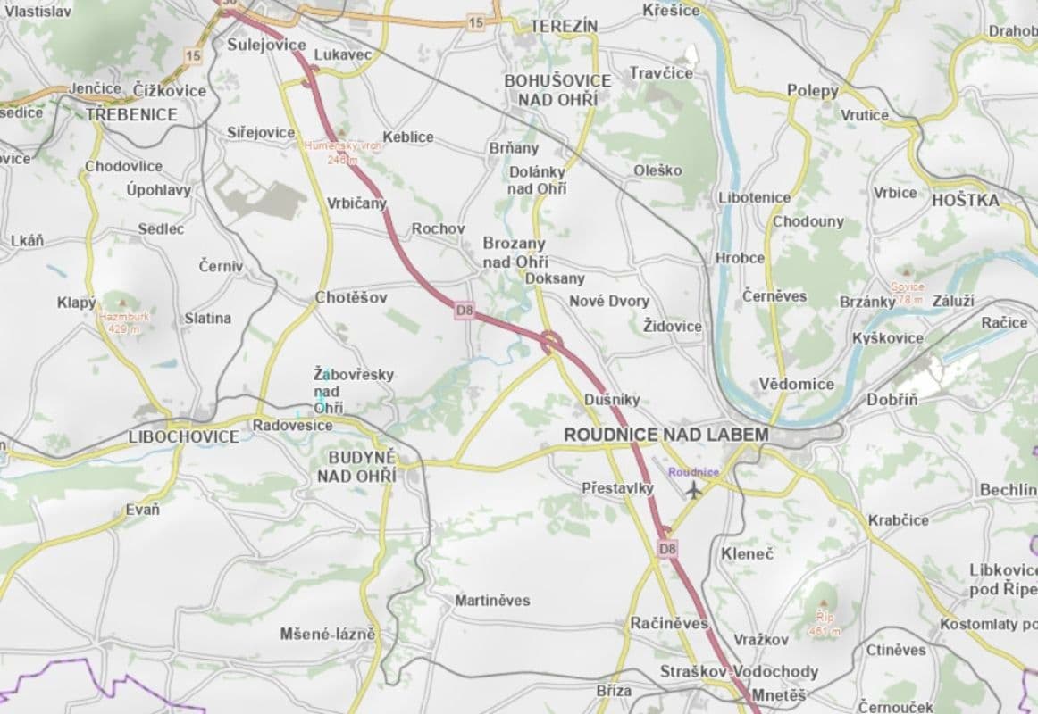 Predaj pozemku 16.851 m², Žabovřesky nad Ohří, Ústecký kraj Predaj pozemku 16.851 m², Žabovřesky nad Ohří, Ústecký kraj