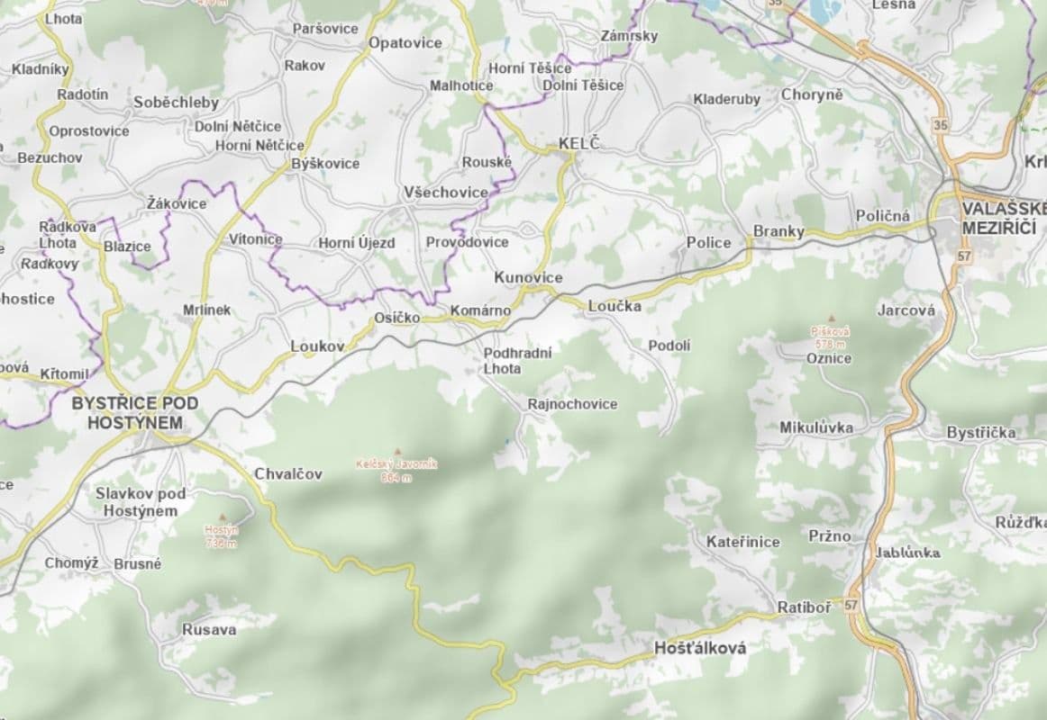 Predaj pozemku 3.752 m², Rajnochovice, Zlínský kraj Predaj pozemku 3.752 m², Rajnochovice, Zlínský kraj