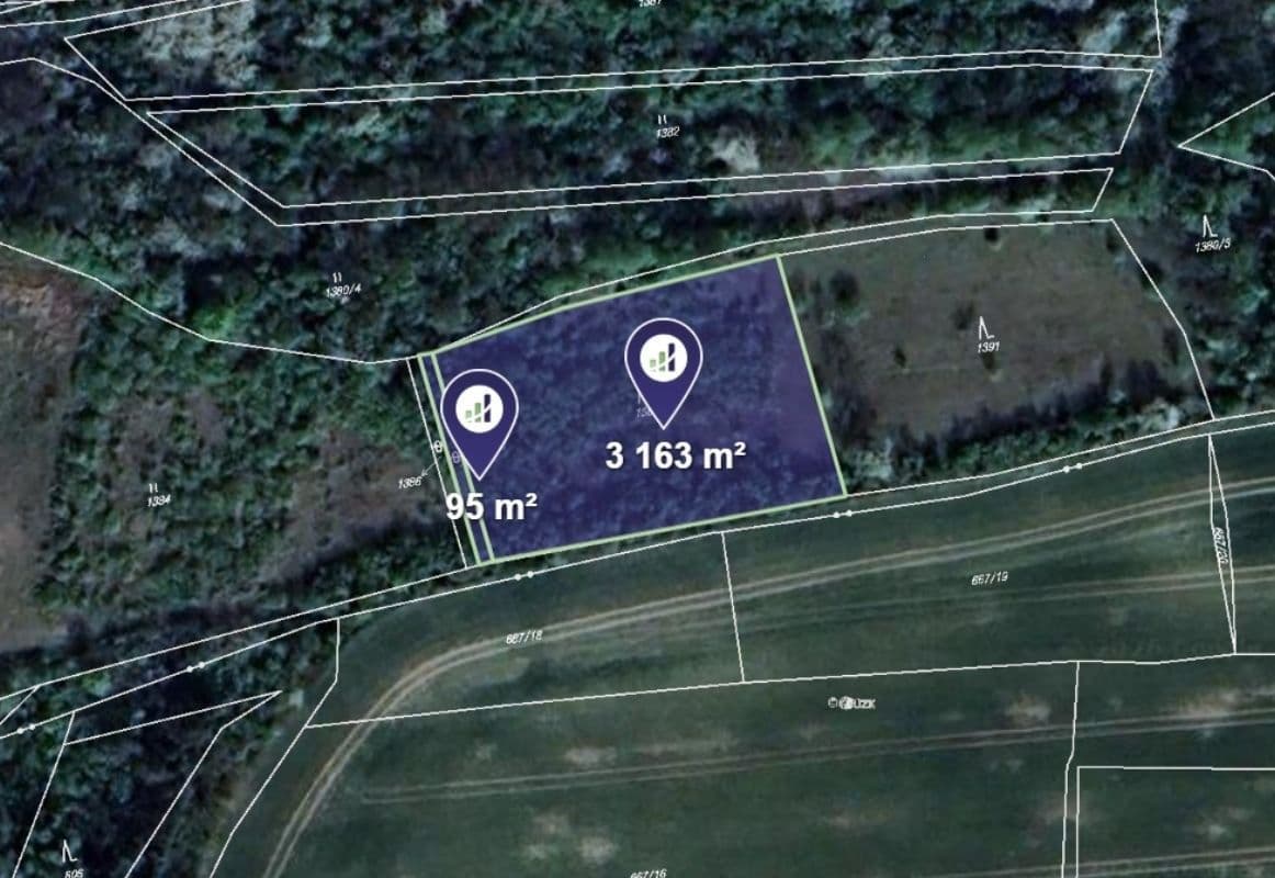 Predaj pozemku 8.473 m², Budyně nad Ohří, Ústecký kraj Predaj pozemku 8.473 m², Budyně nad Ohří, Ústecký kraj