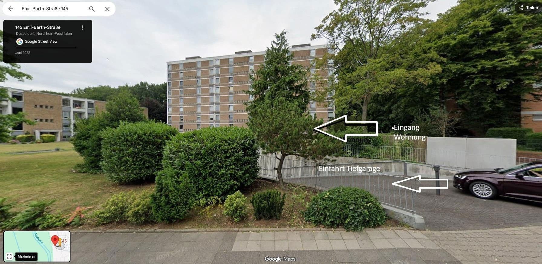 Predaj bytu 3-izbový 77 m², Emil-Barth-Strasse 145, Düsseldorf-Garath, Severné Porýnie - Westfálsko Predaj bytu 3-izbový 77 m², Emil-Barth-Strasse 145, Düsseldorf-Garath, Severné Porýnie - Westfálsko