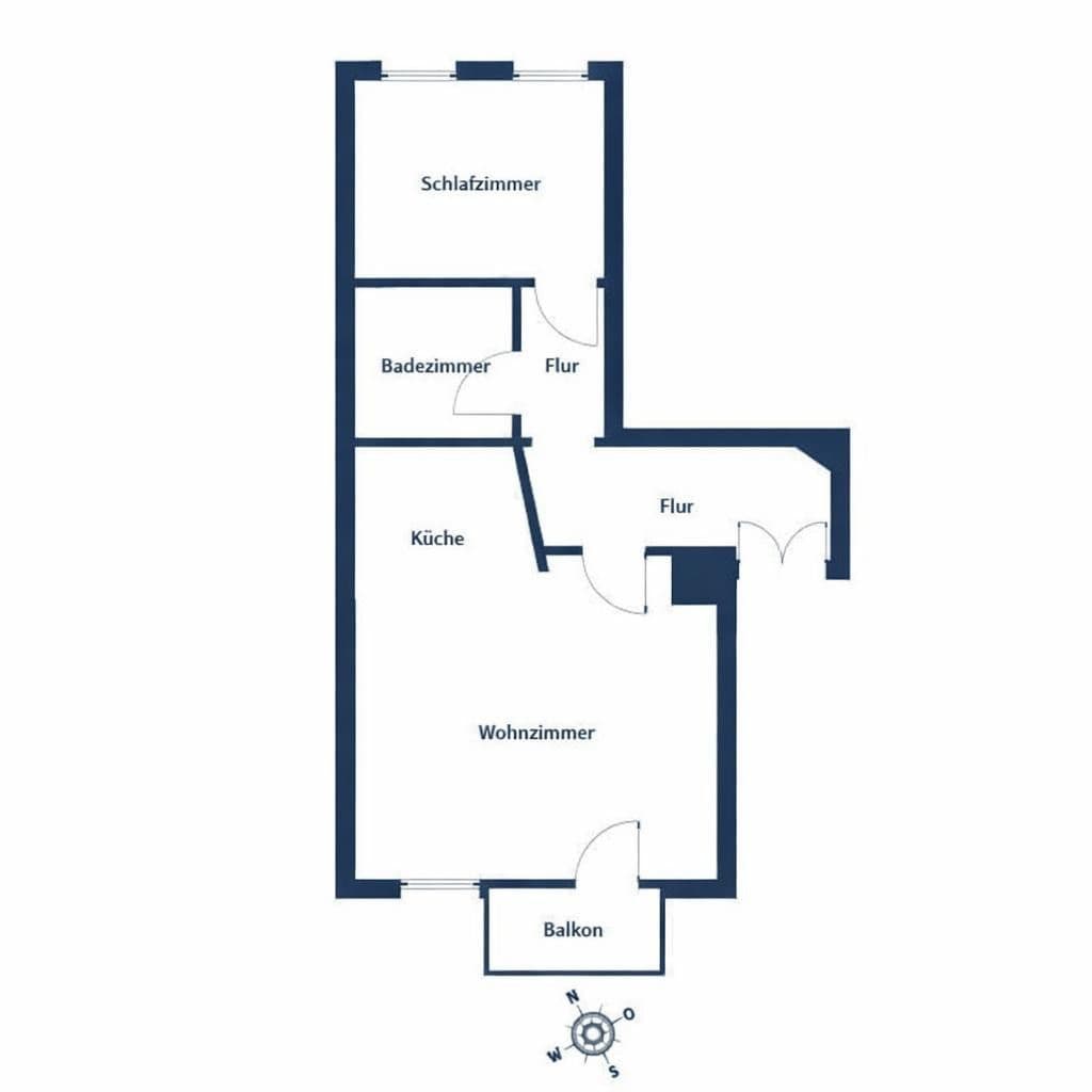 Predaj bytu 2-izbový 45 m², Leipzig, Sasko Predaj bytu 2-izbový 45 m², Leipzig, Sasko