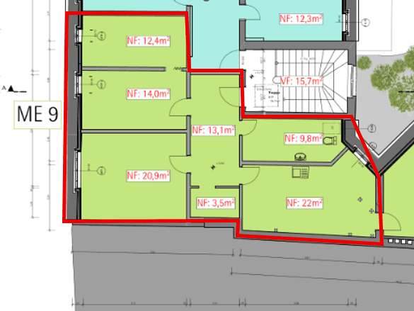 Prenájom bytu 4-izbový 98 m², Halle (Saale), Sasko-Anhaltsko Prenájom bytu 4-izbový 98 m², Halle (Saale), Sasko-Anhaltsko