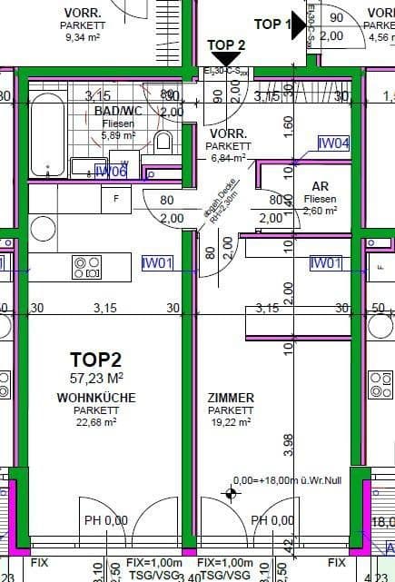 Prenájom bytu 2-izbový 58 m², Heiligenstädter Straße 395a, Wien, Viedeň Prenájom bytu 2-izbový 58 m², Heiligenstädter Straße 395a, Wien, Viedeň