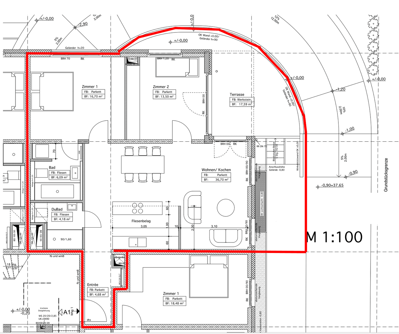 Prenájom bytu 3-izbový 89 m², Berlin, Berlín Prenájom bytu 3-izbový 89 m², Berlin, Berlín