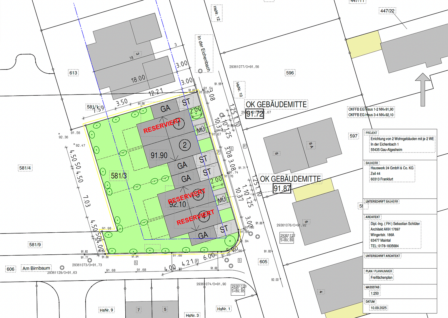 Predaj domu 141 m², pozemek 900 m², In der Eichenbach 1, Gau-Algesheim, Porýnie-Falcko Predaj domu 141 m², pozemek 900 m², In der Eichenbach 1, Gau-Algesheim, Porýnie-Falcko