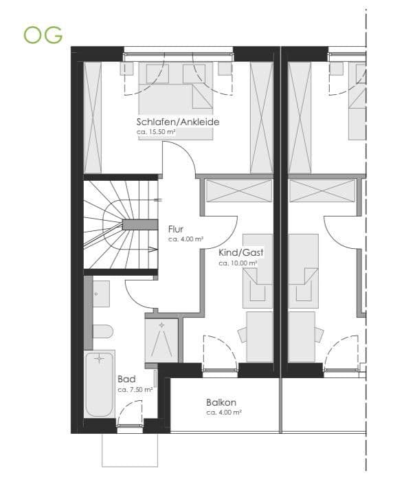 Prenájom domu 127 m², pozemek 160 m², Rennweg 54, Andernach, Porýnie-Falcko Prenájom domu 127 m², pozemek 160 m², Rennweg 54, Andernach, Porýnie-Falcko