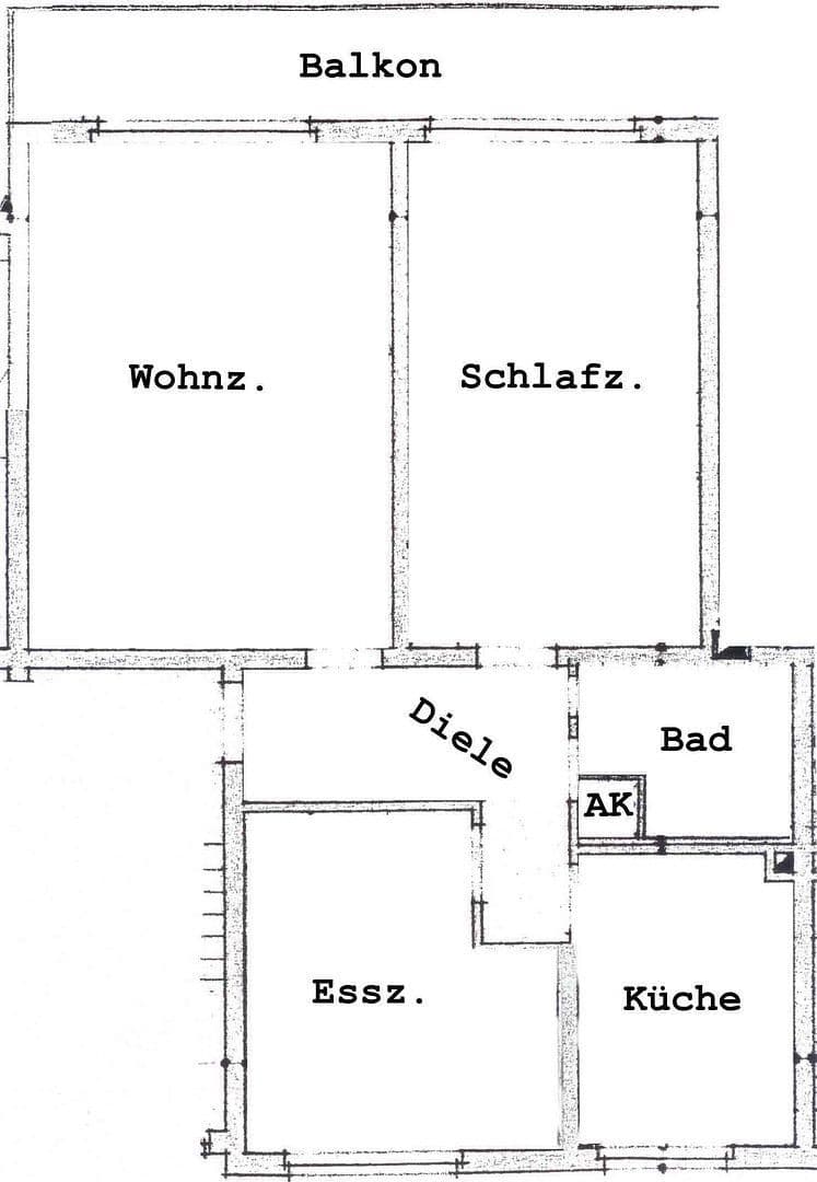 Prenájom bytu 3-izbový 78 m², Mülheim an der Ruhr, Severné Porýnie - Westfálsko Prenájom bytu 3-izbový 78 m², Mülheim an der Ruhr, Severné Porýnie - Westfálsko
