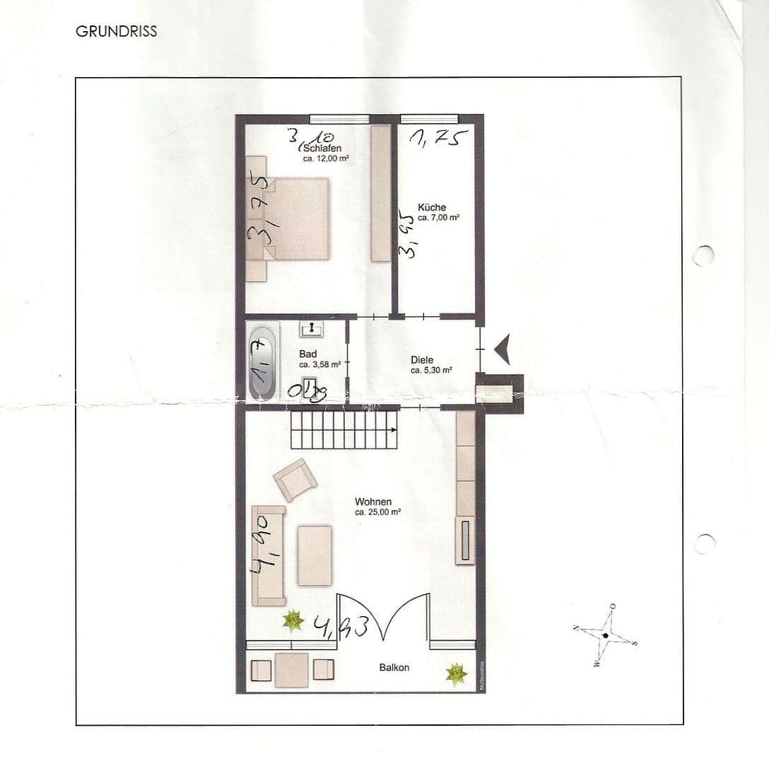 Predaj bytu 3-izbový 69 m², Hamburg, Hamburg Predaj bytu 3-izbový 69 m², Hamburg, Hamburg