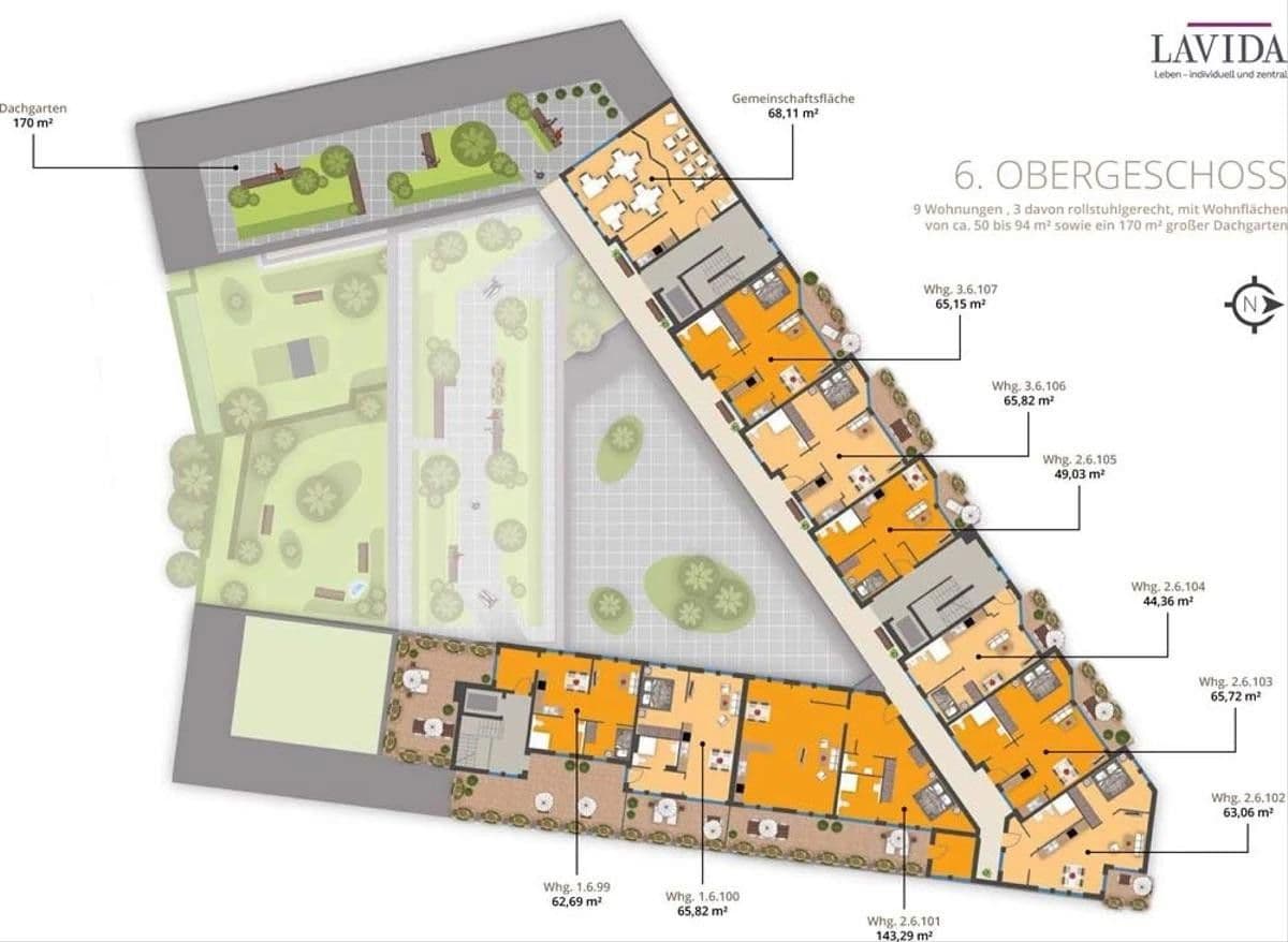 Prenájom bytu 1-izbový 51 m², Tunnelstraße 22, Nürnberg, Bavorsko Prenájom bytu 1-izbový 51 m², Tunnelstraße 22, Nürnberg, Bavorsko