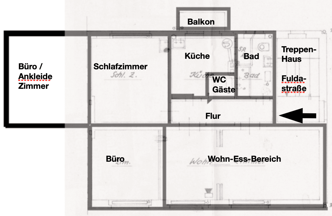 Prenájom bytu 4-izbový 110 m², Fuldastraße 21, Duisburg, Severné Porýnie - Westfálsko Prenájom bytu 4-izbový 110 m², Fuldastraße 21, Duisburg, Severné Porýnie - Westfálsko