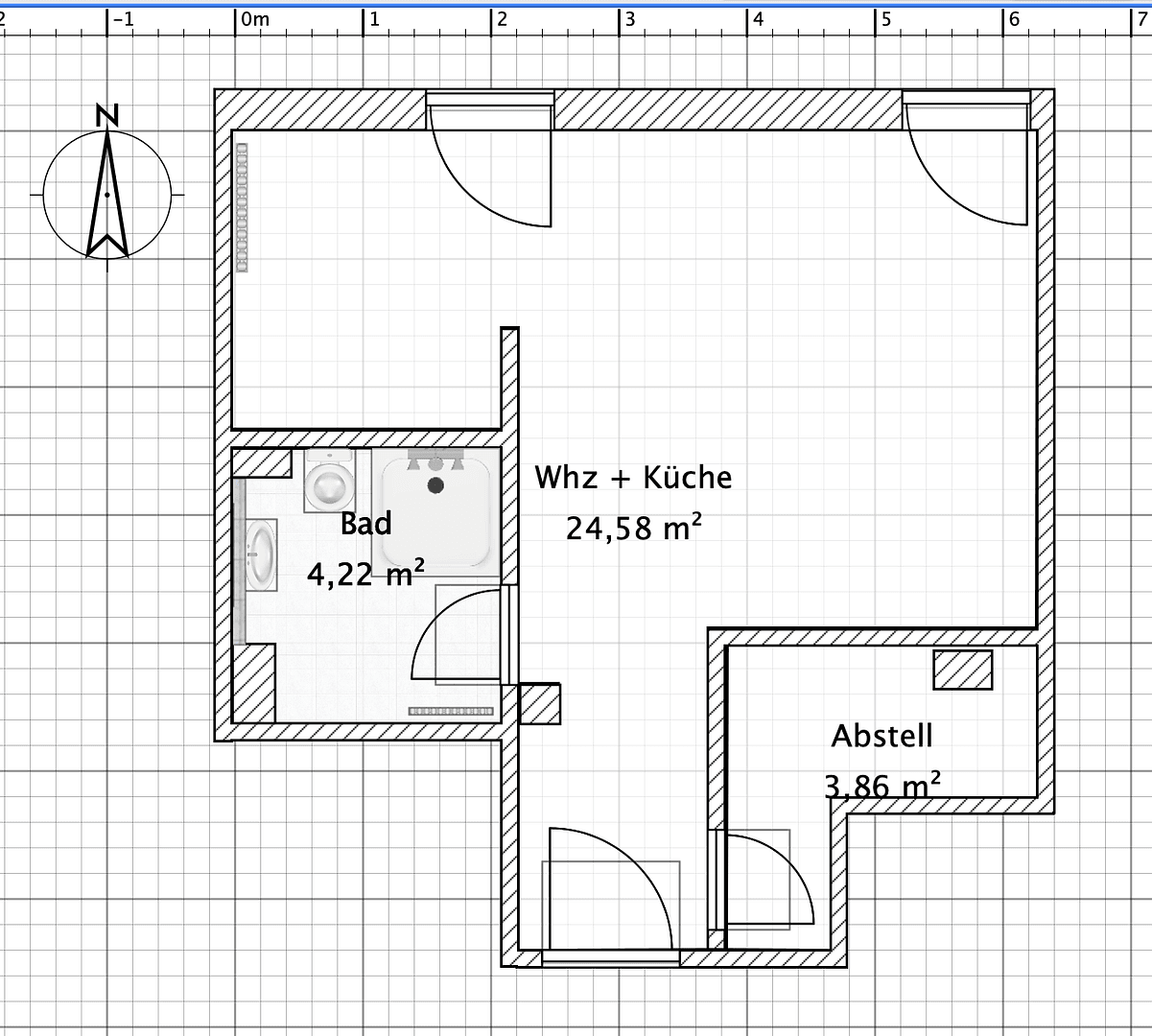 Predaj bytu 1-izbový 34 m², Gützkower Landstr. 8h, Greifswald, Meklenbursko-Predpomoransko Predaj bytu 1-izbový 34 m², Gützkower Landstr. 8h, Greifswald, Meklenbursko-Predpomoransko