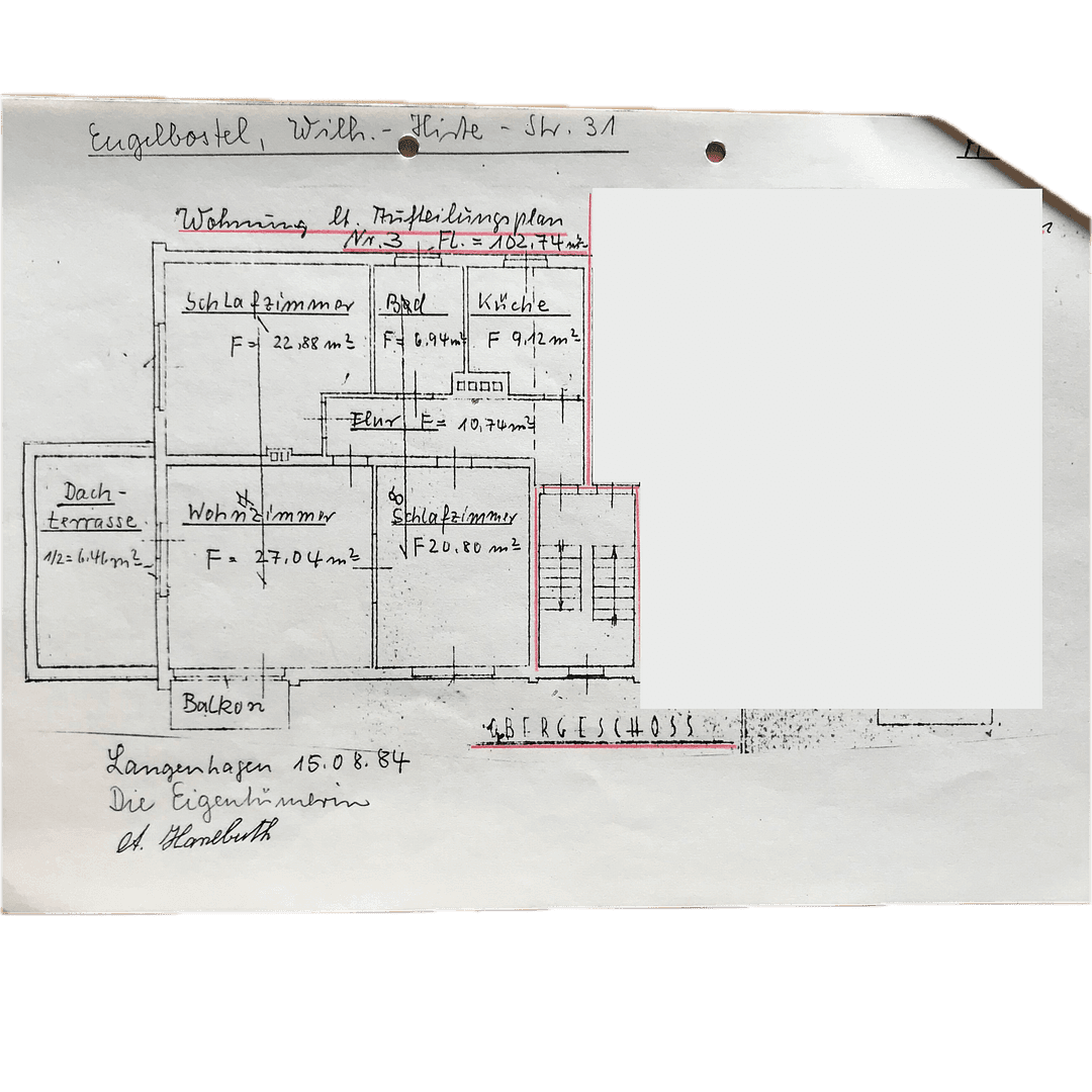 Prenájom bytu 3-izbový 100 m², Wilhelm-Hirte-Str. 31, Langenhagen, Dolné Sasko Prenájom bytu 3-izbový 100 m², Wilhelm-Hirte-Str. 31, Langenhagen, Dolné Sasko