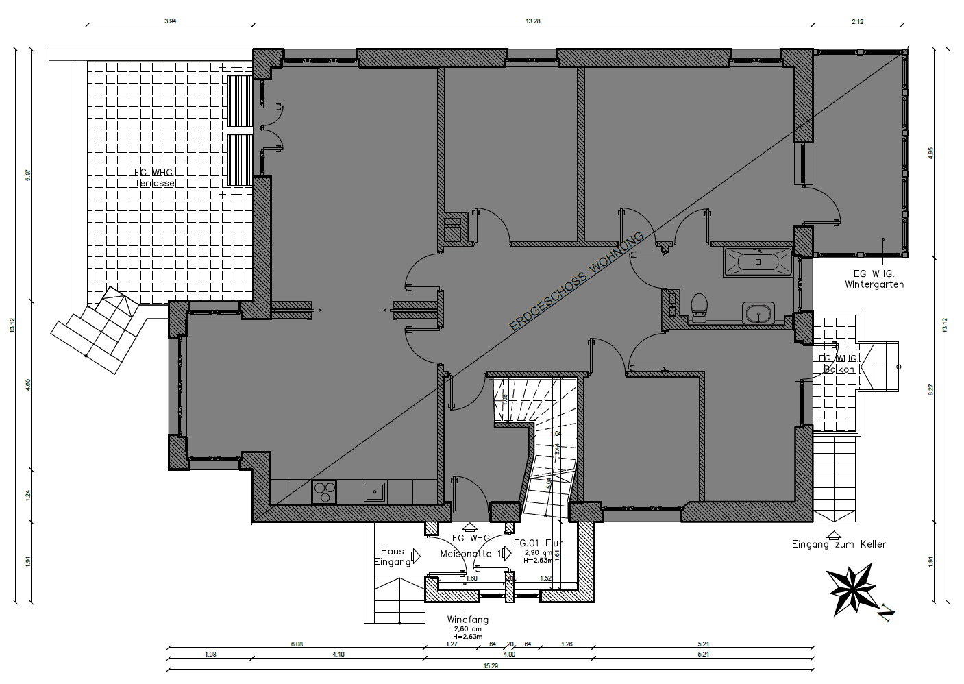Predaj bytu 4-izbový 115 m², Hamburg, Hamburg Predaj bytu 4-izbový 115 m², Hamburg, Hamburg