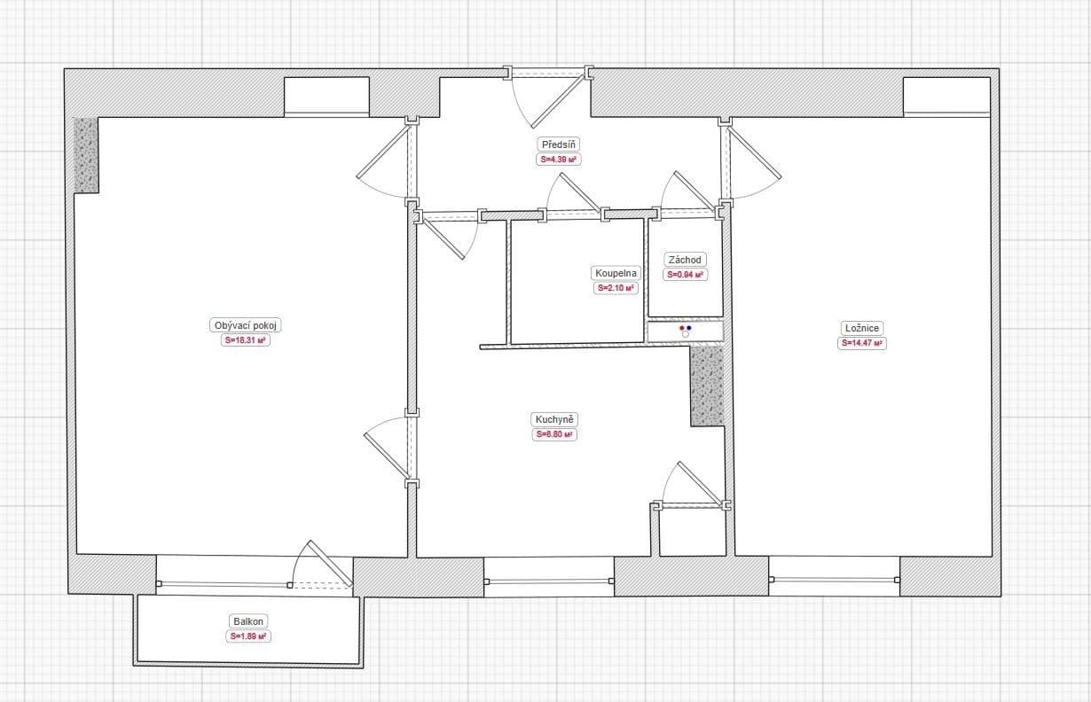 Predaj bytu 2-izbový 53 m², Smetanova, Přeštice, Plzeňský kraj Predaj bytu 2-izbový 53 m², Smetanova, Přeštice, Plzeňský kraj
