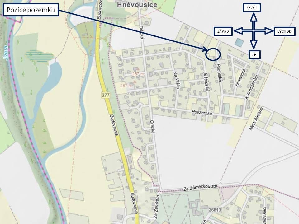 Predaj pozemku 601 m², Mnichovo Hradiště, Středočeský kraj Predaj pozemku 601 m², Mnichovo Hradiště, Středočeský kraj