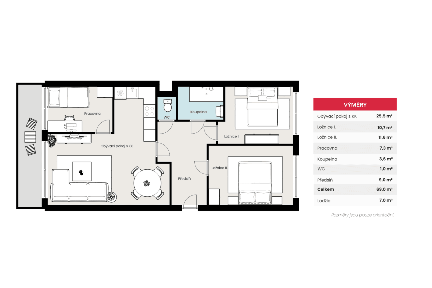 Predaj bytu 4-izbový 80 m², Emilie Hyblerové, Praha, Praha Predaj bytu 4-izbový 80 m², Emilie Hyblerové, Praha, Praha