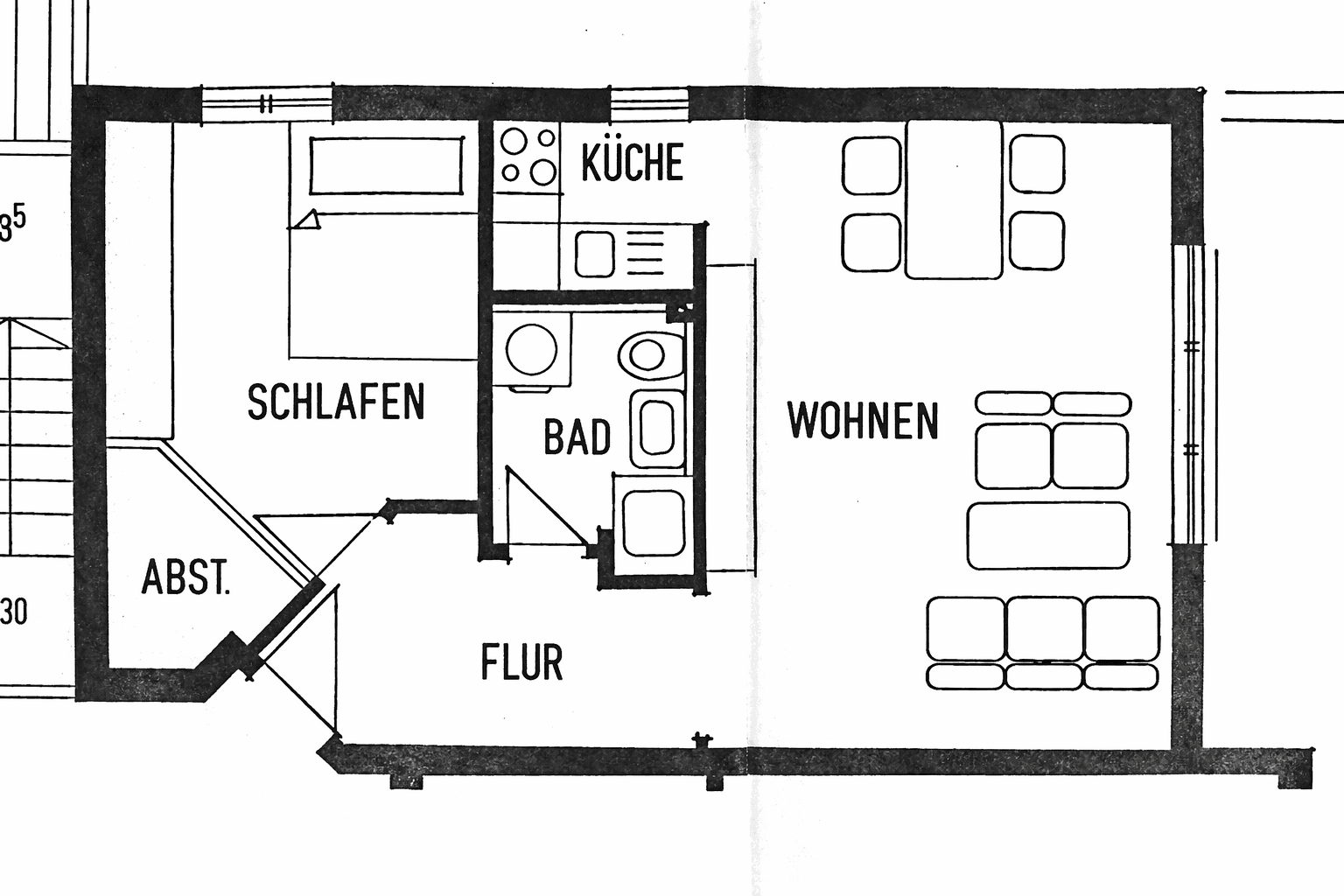 Prenájom bytu 2-izbový 46 m², Hohoffstraße 9b, Paderborn, Severné Porýnie - Westfálsko Prenájom bytu 2-izbový 46 m², Hohoffstraße 9b, Paderborn, Severné Porýnie - Westfálsko