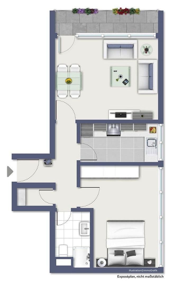 Predaj bytu 2-izbový 55 m², Neu-Isenburg, Hesensko Predaj bytu 2-izbový 55 m², Neu-Isenburg, Hesensko