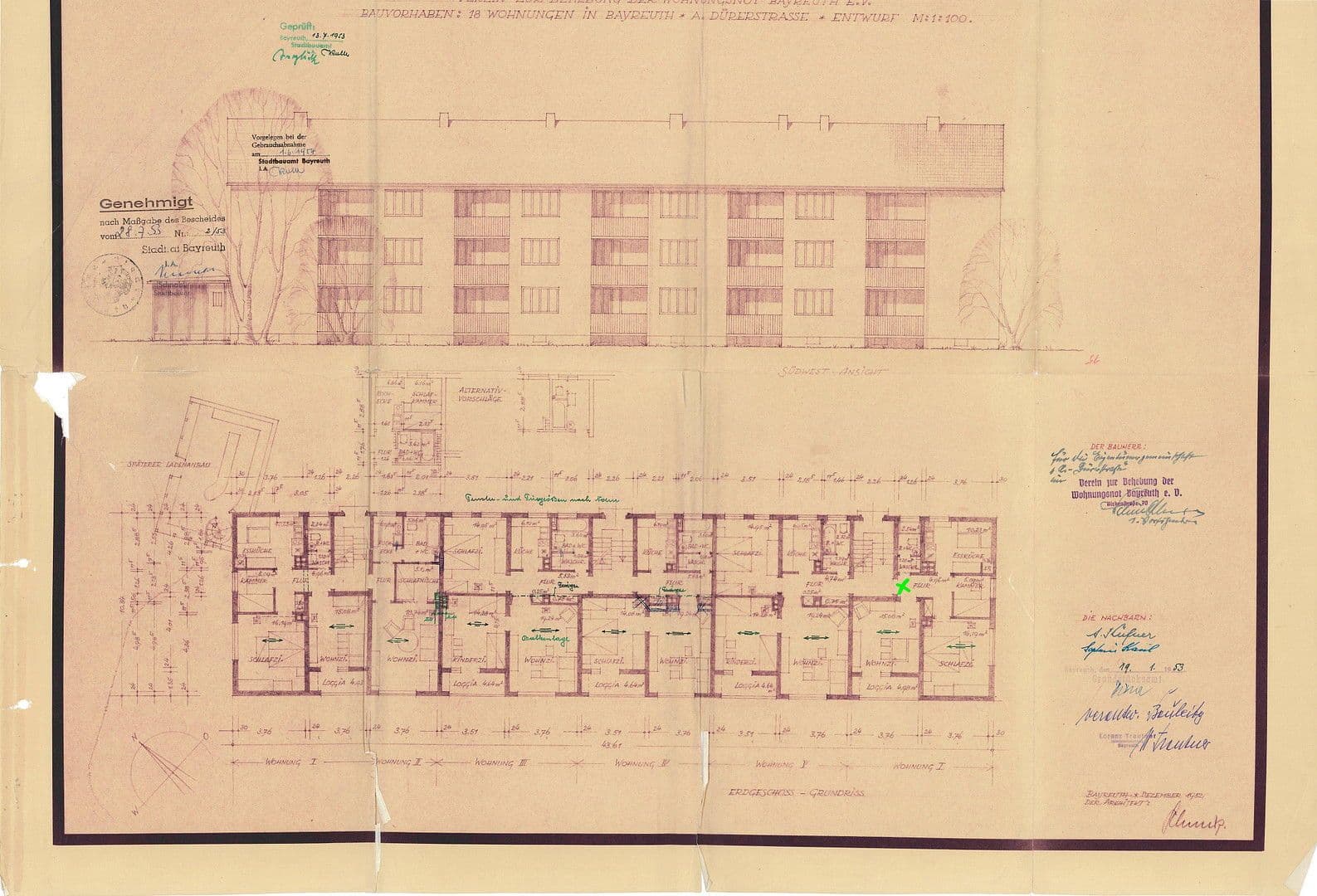 Predaj bytu 3-izbový 56 m², Albrecht-Dürer-Str. 4b, Bayreuth, Bavorsko Predaj bytu 3-izbový 56 m², Albrecht-Dürer-Str. 4b, Bayreuth, Bavorsko