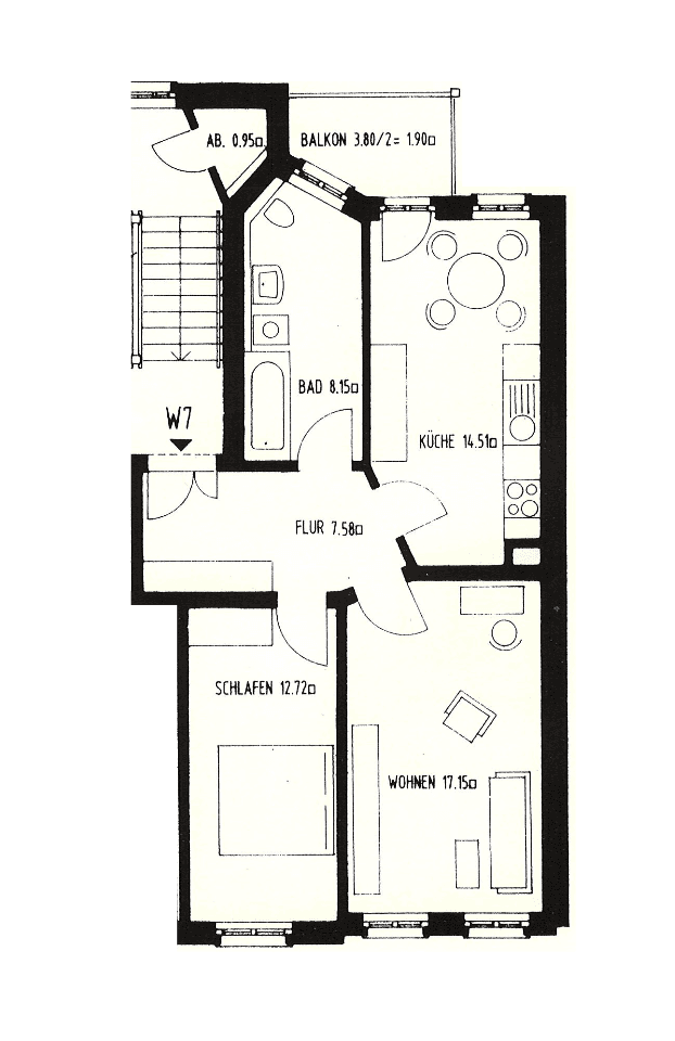 Predaj bytu 2-izbový 63 m², Sommerfelder Straße 9, Leipzig, Sasko Predaj bytu 2-izbový 63 m², Sommerfelder Straße 9, Leipzig, Sasko