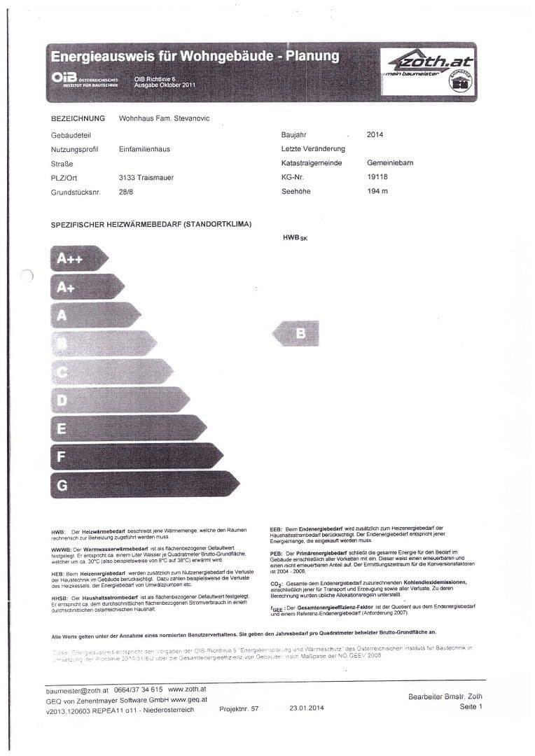 Predaj domu 101 m², pozemek 700 m², Tullner Straße 35, Traismauer, Dolné Rakúsko Predaj domu 101 m², pozemek 700 m², Tullner Straße 35, Traismauer, Dolné Rakúsko
