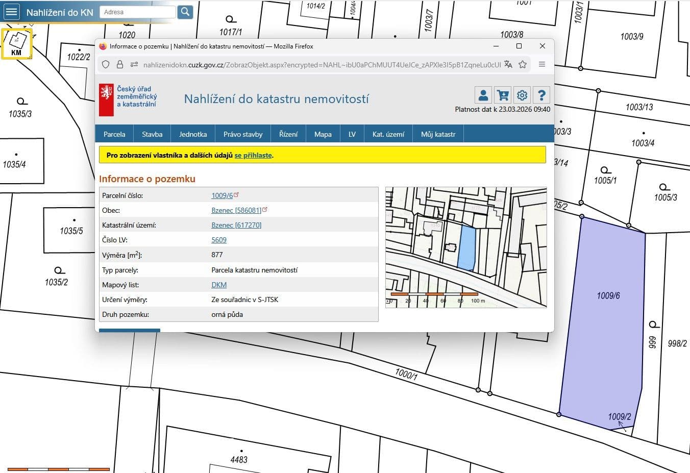 Predaj pozemku 877 m², K. Klostermanna, Bzenec, Jihomoravský kraj Predaj pozemku 877 m², K. Klostermanna, Bzenec, Jihomoravský kraj