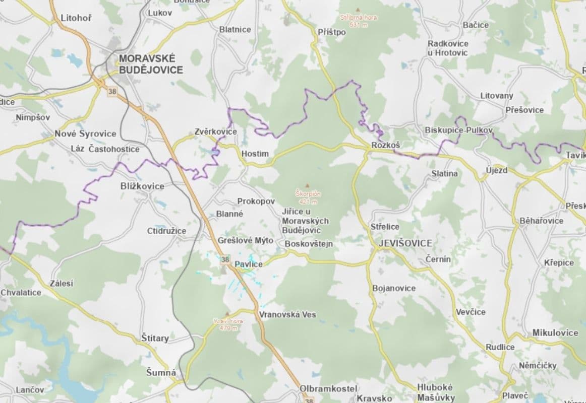 Predaj pozemku 34.003 m², Pavlice, Jihomoravský kraj Predaj pozemku 34.003 m², Pavlice, Jihomoravský kraj