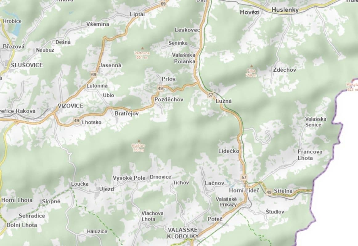 Predaj pozemku 2.066 m², Prlov, Zlínský kraj Predaj pozemku 2.066 m², Prlov, Zlínský kraj