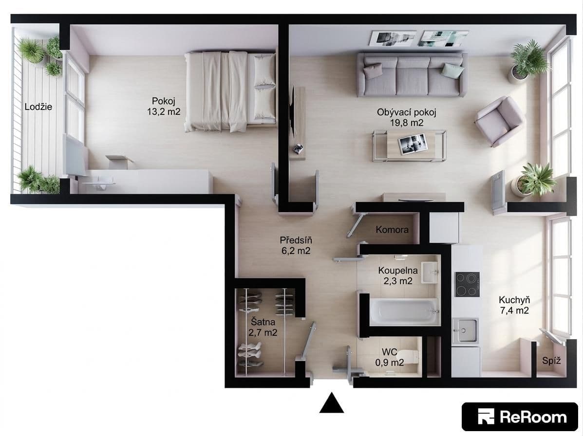Prenájom bytu 2-izbový 60 m², Dělnická, Kolín, Středočeský kraj Prenájom bytu 2-izbový 60 m², Dělnická, Kolín, Středočeský kraj
