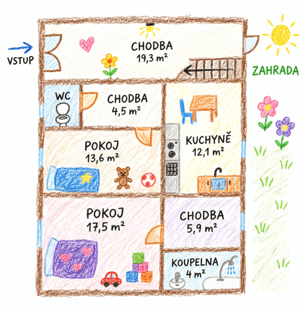 Prenájom bytu 2-izbový 57 m², Jundrovská, Brno, Jihomoravský kraj Prenájom bytu 2-izbový 57 m², Jundrovská, Brno, Jihomoravský kraj