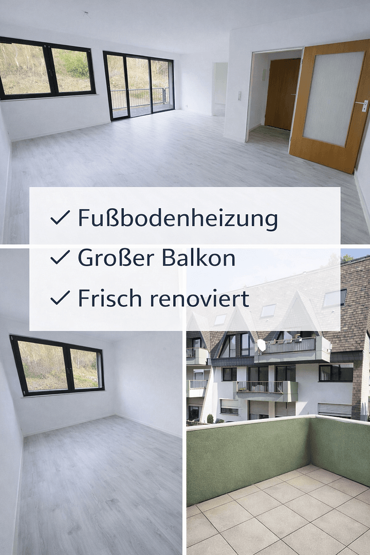 Prenájom bytu 2-izbový 60 m², Hüttemeisterstraße 15, Lüdenscheid, Severné Porýnie - Westfálsko Prenájom bytu 2-izbový 60 m², Hüttemeisterstraße 15, Lüdenscheid, Severné Porýnie - Westfálsko