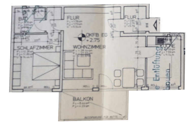 Prenájom bytu 2-izbový 60 m², Hüttemeisterstraße 15, Lüdenscheid, Severné Porýnie - Westfálsko Prenájom bytu 2-izbový 60 m², Hüttemeisterstraße 15, Lüdenscheid, Severné Porýnie - Westfálsko