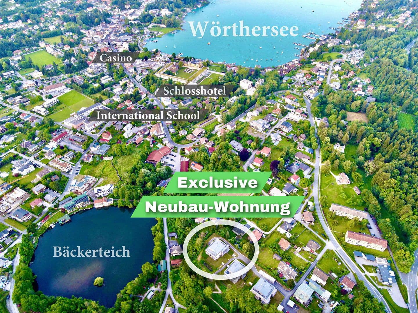 Predaj bytu 2-izbový 49 m², Hauptmann-Eglseer-Straße 9, Velden am Wörthersee, Korutánsko Predaj bytu 2-izbový 49 m², Hauptmann-Eglseer-Straße 9, Velden am Wörthersee, Korutánsko