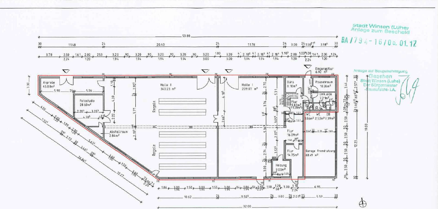 Prenájom nebytového priestoru 1.898 m², Boschstraße 22, Winsen (Luhe), Dolné Sasko Prenájom nebytového priestoru 1.898 m², Boschstraße 22, Winsen (Luhe), Dolné Sasko