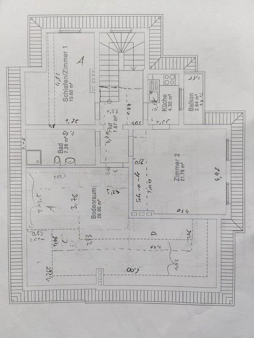 Prenájom bytu 3-izbový 79 m², Berlin, Berlín Prenájom bytu 3-izbový 79 m², Berlin, Berlín