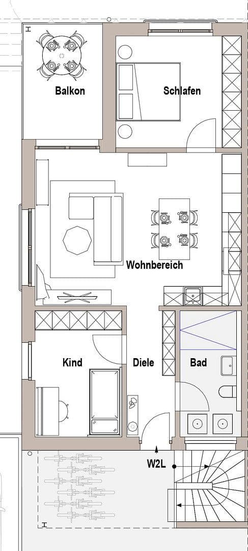 Predaj bytu 3-izbový 72 m², Goethestrasse 5, Affalterbach, Bádensko-Wurttembersko Predaj bytu 3-izbový 72 m², Goethestrasse 5, Affalterbach, Bádensko-Wurttembersko