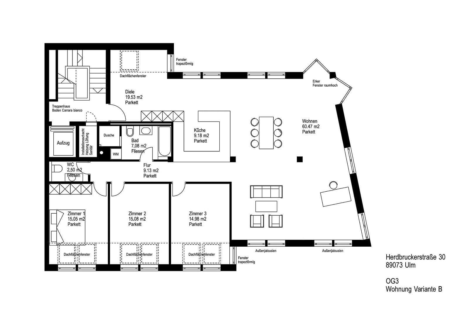 Predaj bytu 7-izbový 151 m², Herdbruckerstrasse 30, Ulm, Bádensko-Wurttembersko Predaj bytu 7-izbový 151 m², Herdbruckerstrasse 30, Ulm, Bádensko-Wurttembersko